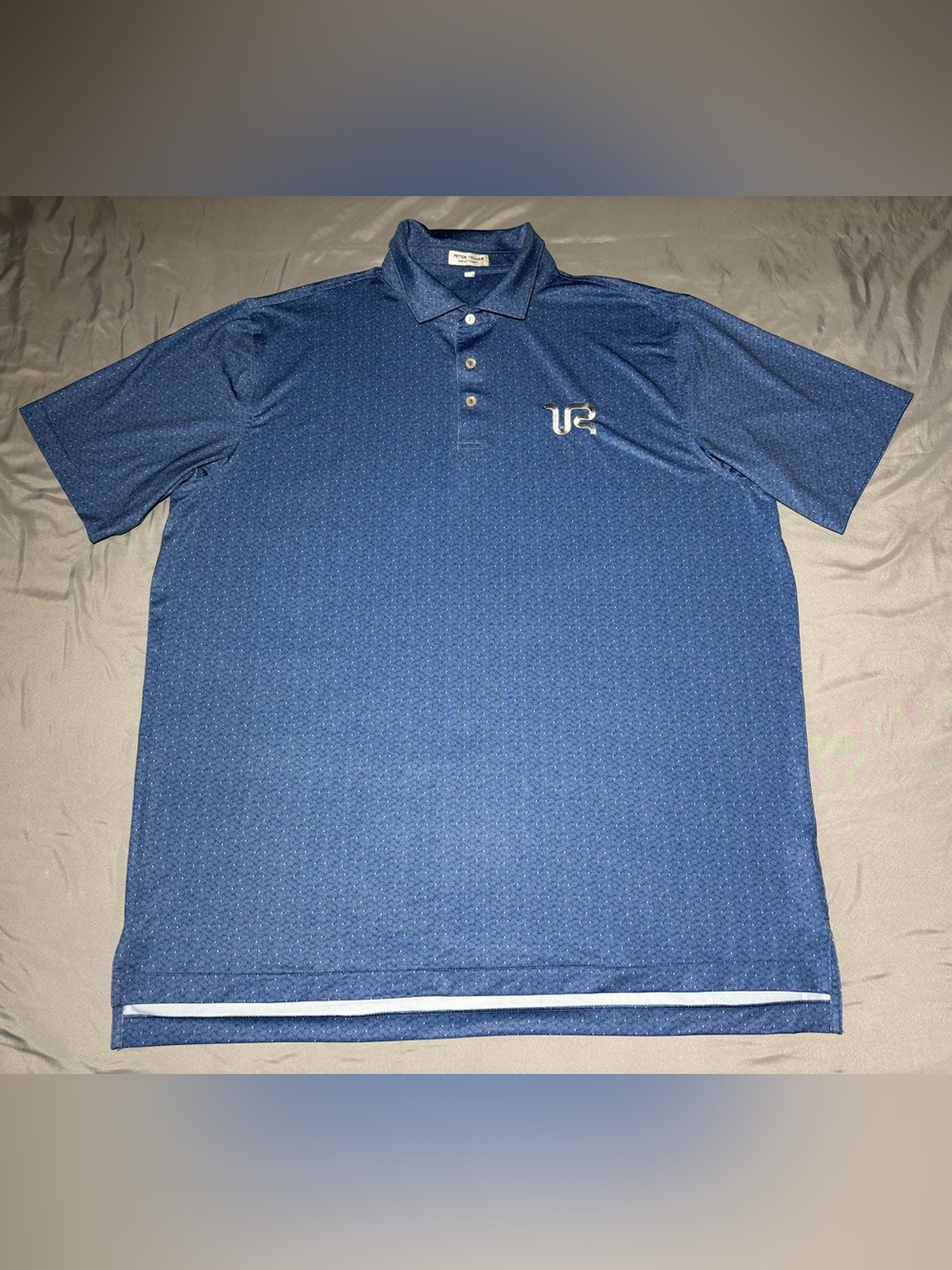 Peter Millar Negroni Performance Jersey Polo Windsor Blue Men’s Size XXL
